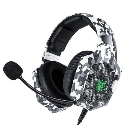 Gaming Headset mit leuchtendem Symbol