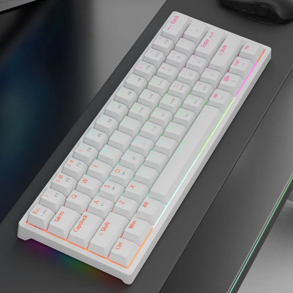 Kompaktes RGB Mechanical Keyboard für echte FPS-Gamer 60%