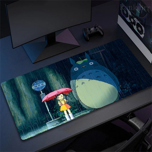 Mouse pad with Japanese cherry blossom design