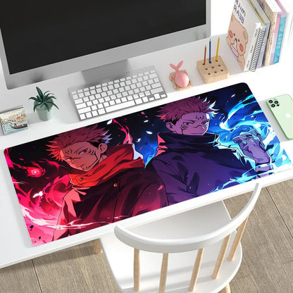 Mouse pad with Japanese cherry blossom design