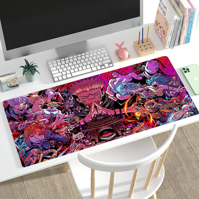 Mouse pad with Japanese cherry blossom design