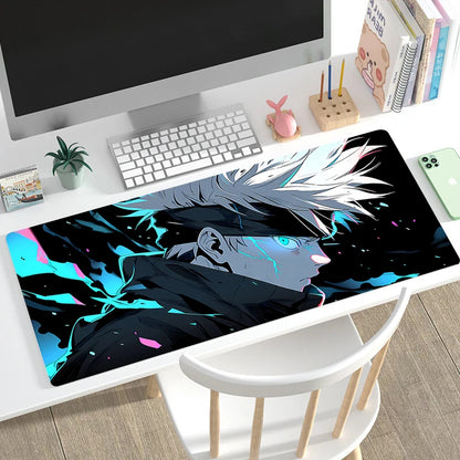 Mouse pad with Japanese cherry blossom design