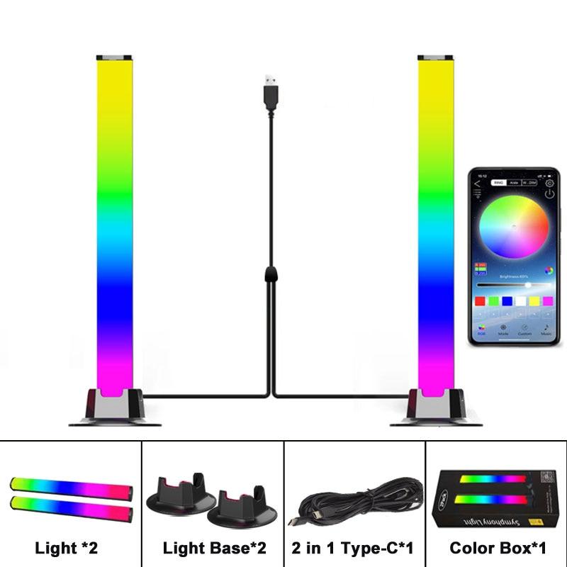 Rhythm LED ambient lamp with app control