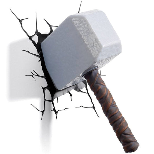 Marvel 3D LED Leuchte – Thors Hammer für deine Wand