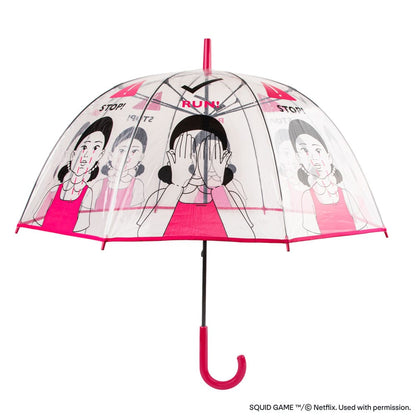 Squid Game Regenschirm – „Red Light, Green Light“ (Ø 121 cm)