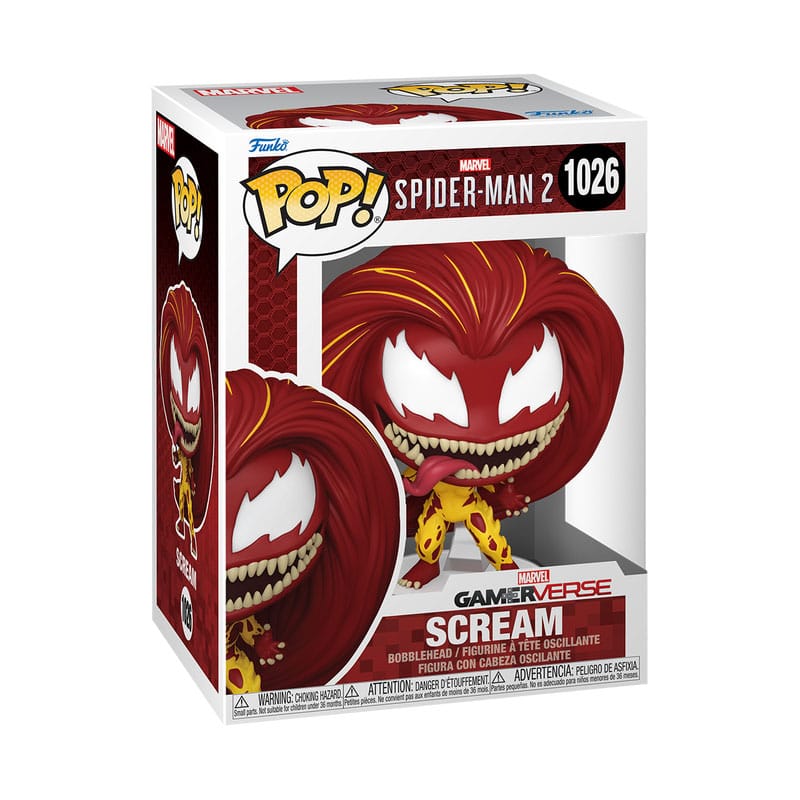 Funko POP! Spider-Man 2 – Scream Figur (9 cm)