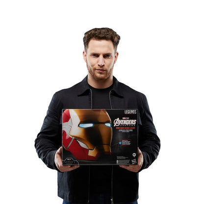 Avengers: Endgame Marvel Legends – Elektronischer Iron Man Helm (1:1)