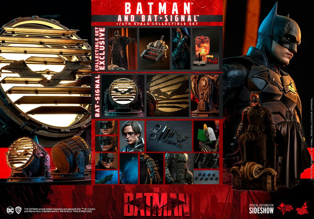 The Batman Movie Masterpiece – Actionfigur mit Bat-Signal (1/6, 31 cm)