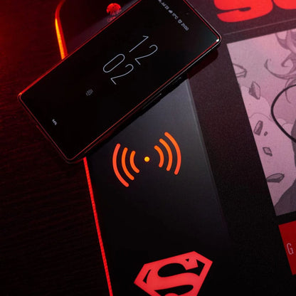 LED mouse pad with a futuristic design