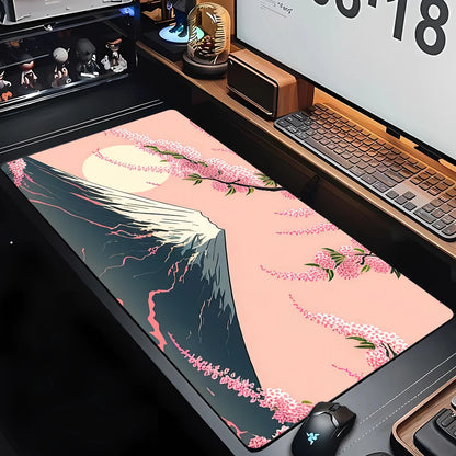 Gaming Mousepad - Mount Fuji X Sakura Design