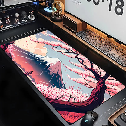 Gaming Mousepad - Mount Fuji X Sakura Design