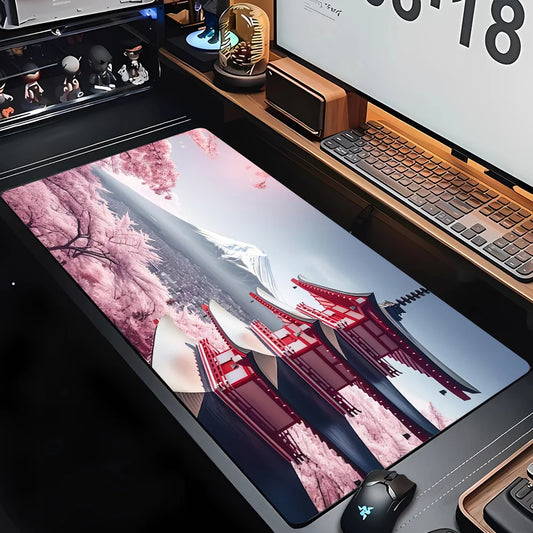 Gaming Mousepad - Mount Fuji X Sakura Design
